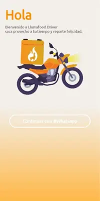 Llamafood Driver android App screenshot 2